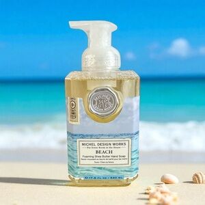 5/$25💜 Michel Design Works BEACH Foaming Liquid Hand Soap